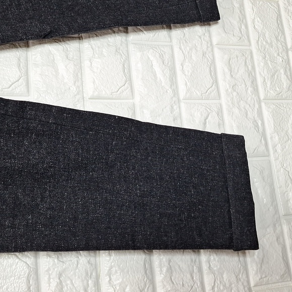 LOFT Petite Wool Marisa Lean Trouser Modern Fit Grey with Pockets NWT - Picture 3 of 10